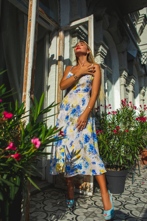 Floral Dress – 100% Viscose